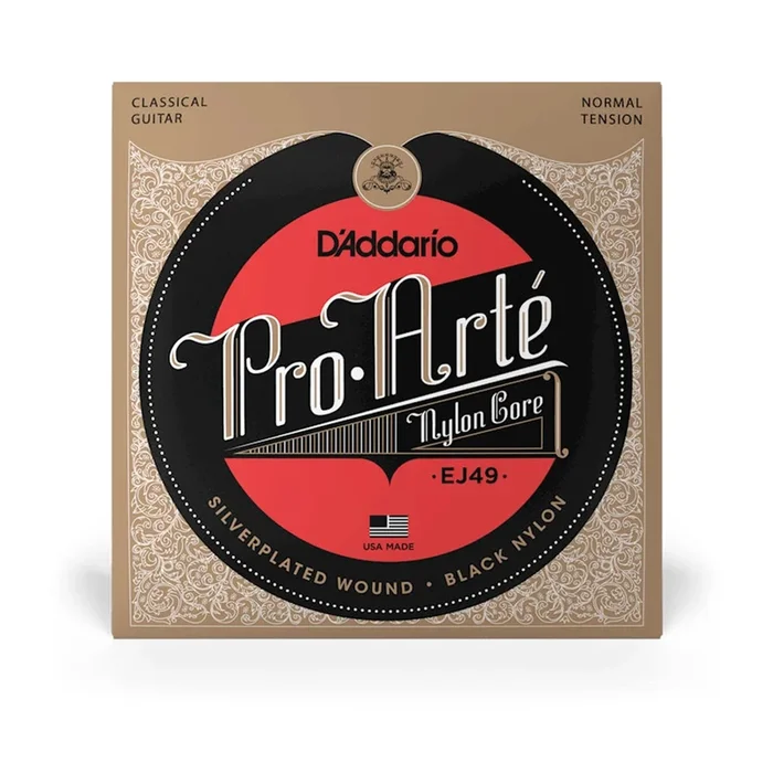 D’Addario Pro Arte Normal Tension Black Nylon Trebles