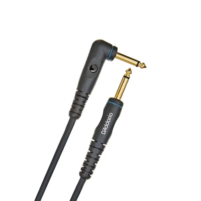 D’Addario PW-GRA-20 – Planet Waves Custom Series Instrument Cable Right Angle (20ft)