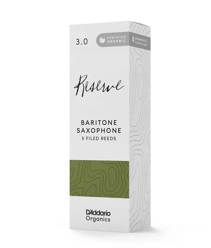 D’Addario Reserve 3.0 Baritone Saxophone Reeds – Box of 5