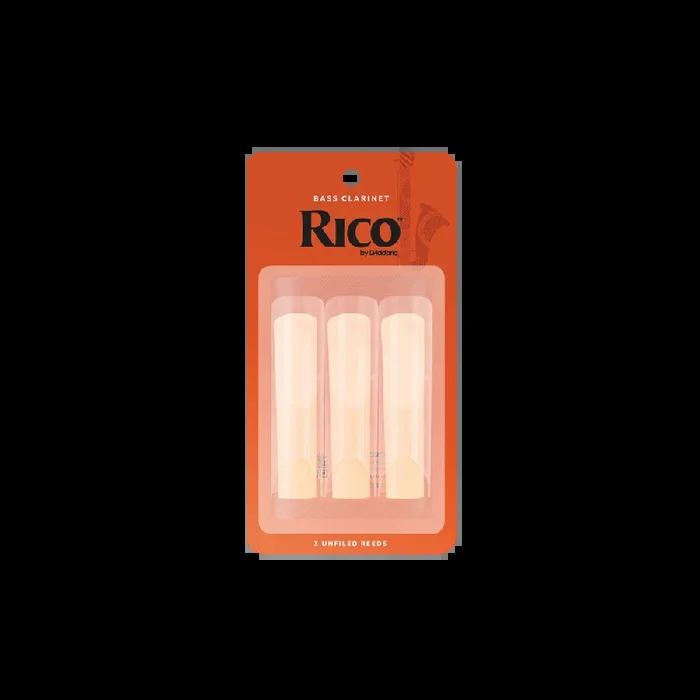 D’Addario Rico 2.5 Paquete de 3 Clarinete Bajo
