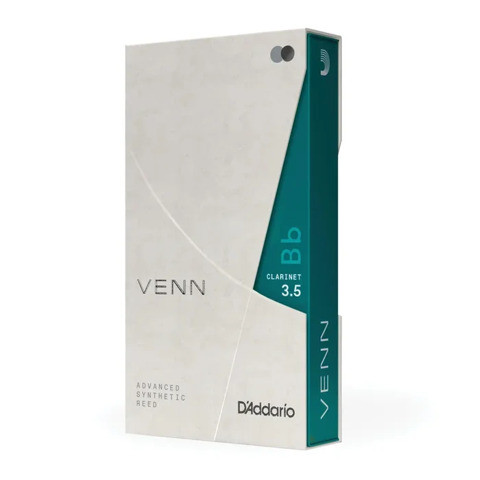 D’Addario VENN Bb Clarinet Reed, G2, Strength 3.5, 1-Pack