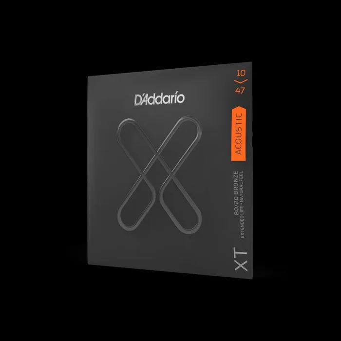 D’Addario XT 80/20 Bronze Acoustic Guitar Strings | 10-47