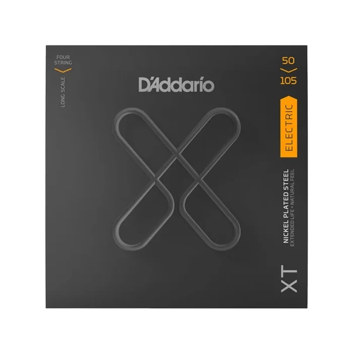 D’Addario XT Nickel Plated Steel Bass Guitar Strings Medium Long Scale 50-105