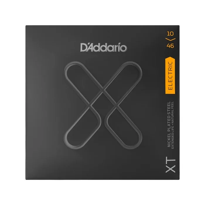 D’Addario XT Nickel Plated Steel Electric Guitar Strings, Regular Light 10-46