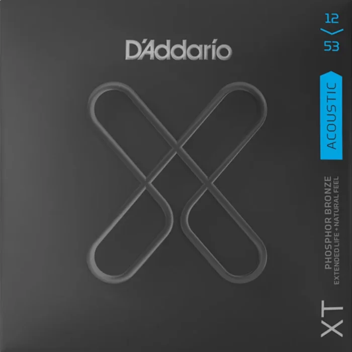 D’Addario XT Phosphor Bronze Acoustic Guitar String Set, Light