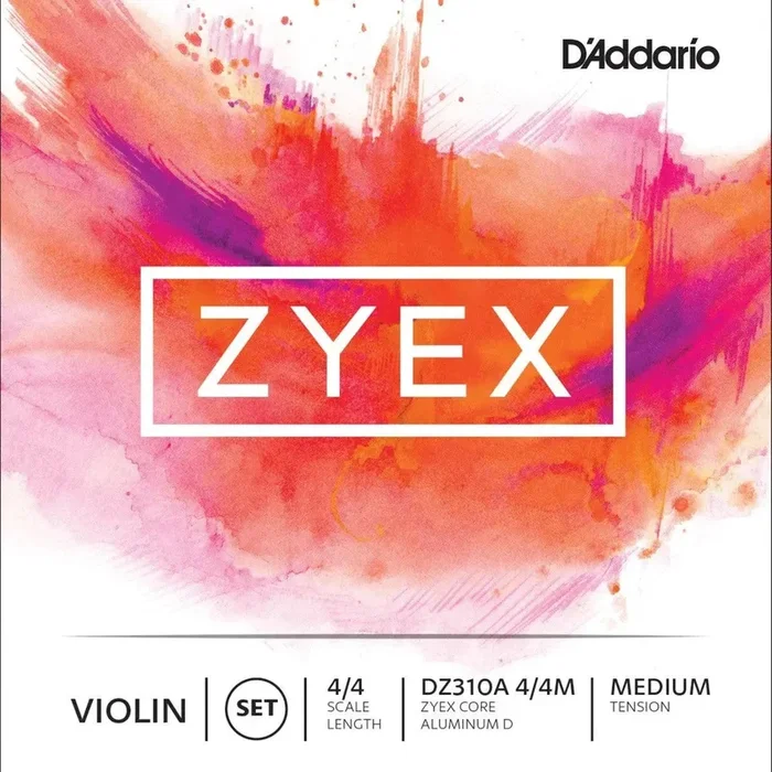 D’Addario Zyex Composite violin string set