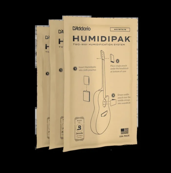 D”Addario Humidipak Maintain Replacement 3-Pack