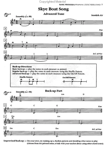 Dabczynski, A.: Basic Fiddlers Philharmonic – Celtic Fiddle Tunes (violin & CD) Alfred