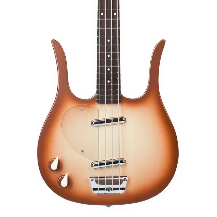 Danelectro ’58 Longhorn Bass – Copper Burst – Left Handed