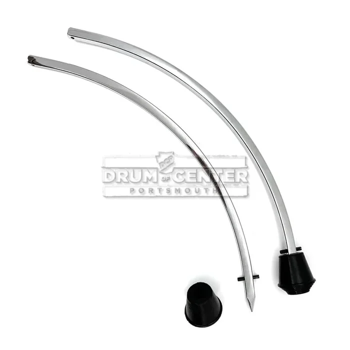 Danmar Ludwig Reproduction Curved Bass Drum Spurs for 22″ and Up