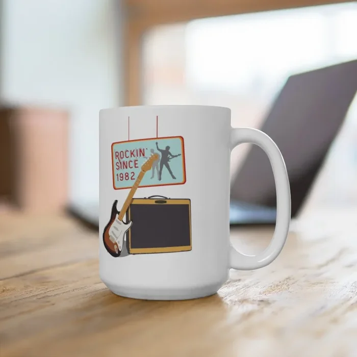 Dave’s White Ceramic Mug – Online Exclusive!