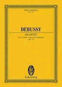 Debussy, Claude: STUDY SCORE String Quartet Op.10 (score only-no parts)