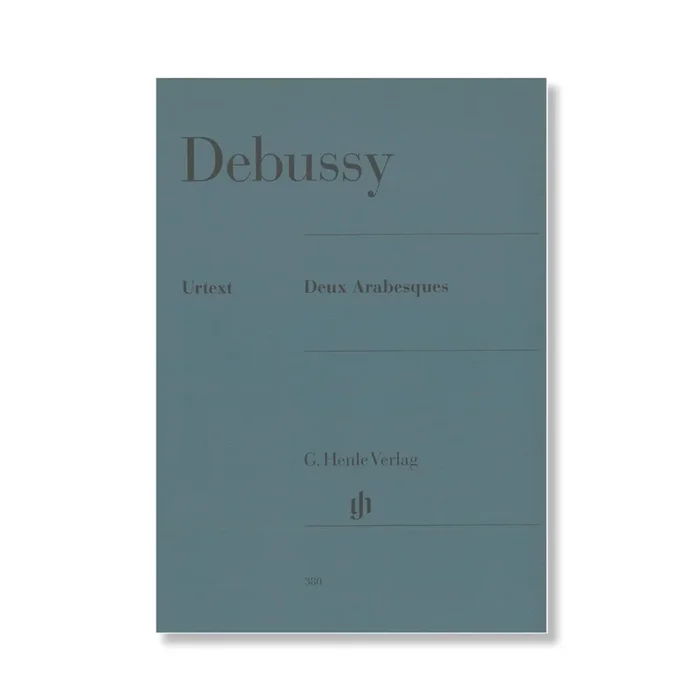 Debussy Deux Arabesques Piano Solo Book
