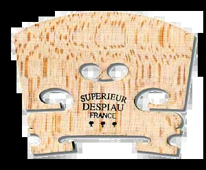 Despiau Violin Bridge #10 A Treated 42mm Low Heart 4/4 (3 Tree)