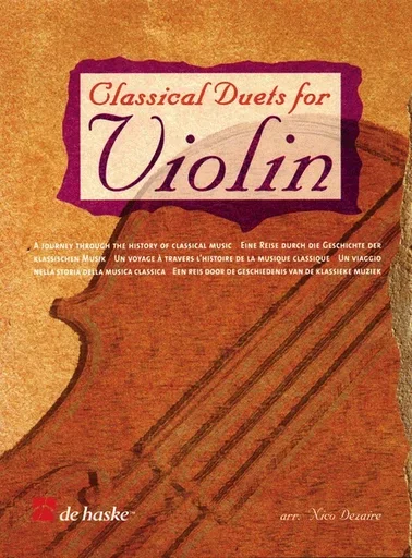Dezaire, Nico: Classical Duets for Violin (2 Violins)
