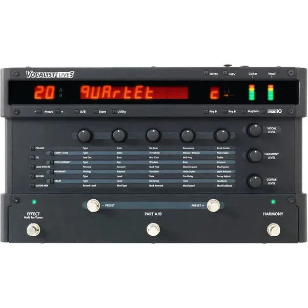 DigiTech Vocalist LIVE 5 Vocal Harmony and Effects Processor