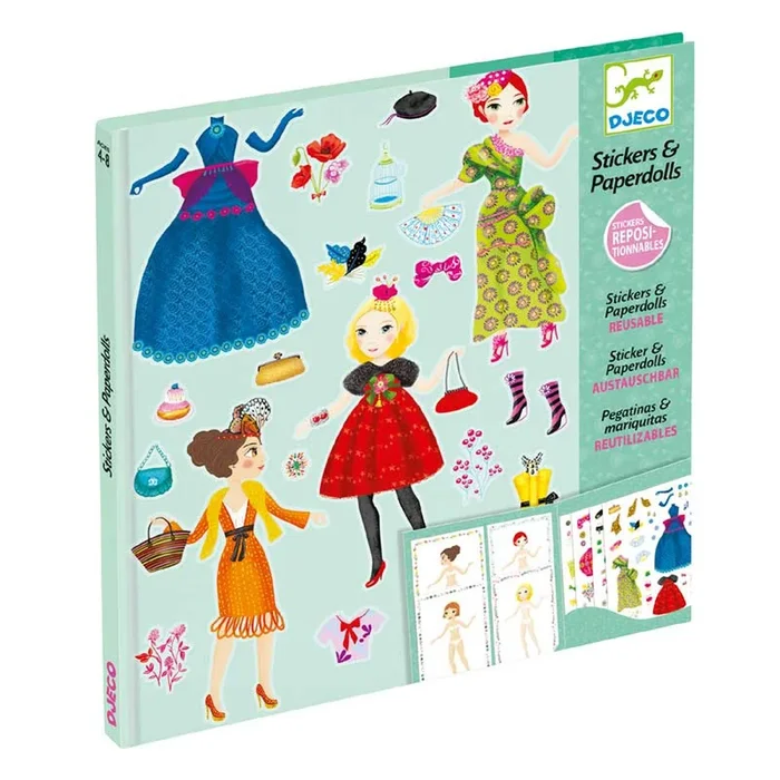 Djeco massive fashion paper dolls