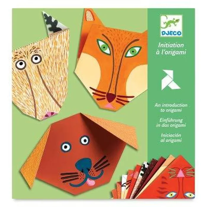 Djeco origami animals kit