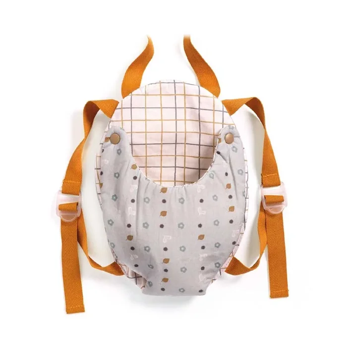Djeco Pomea blue grey baby carrier