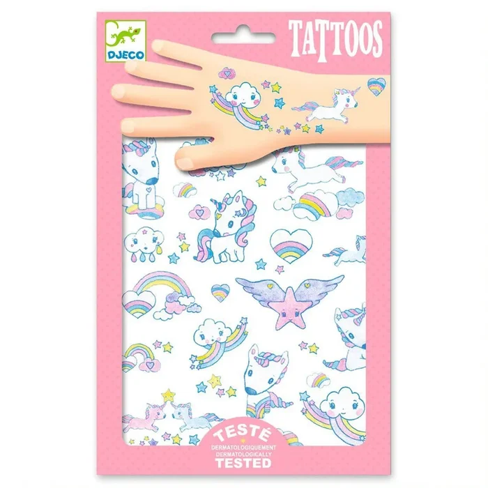 Djeco tattoos – unicorn