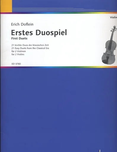 Doflein: First duets-21 Easy Duets from the Classical Era (2violins)