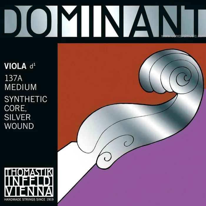 Dominant Viola D Silver 137A