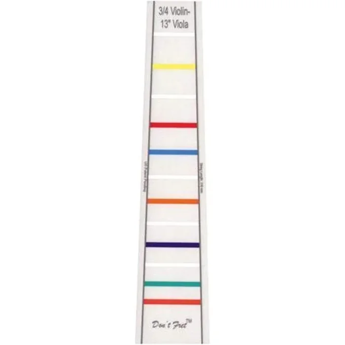 Don’t Fret – Finger Position Indicator For 3/4 Size Violins/13″ Viola