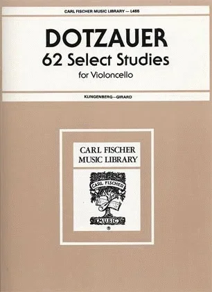 Dotzauer, J.J.: 62 Select Studies Bk.1 (cello)