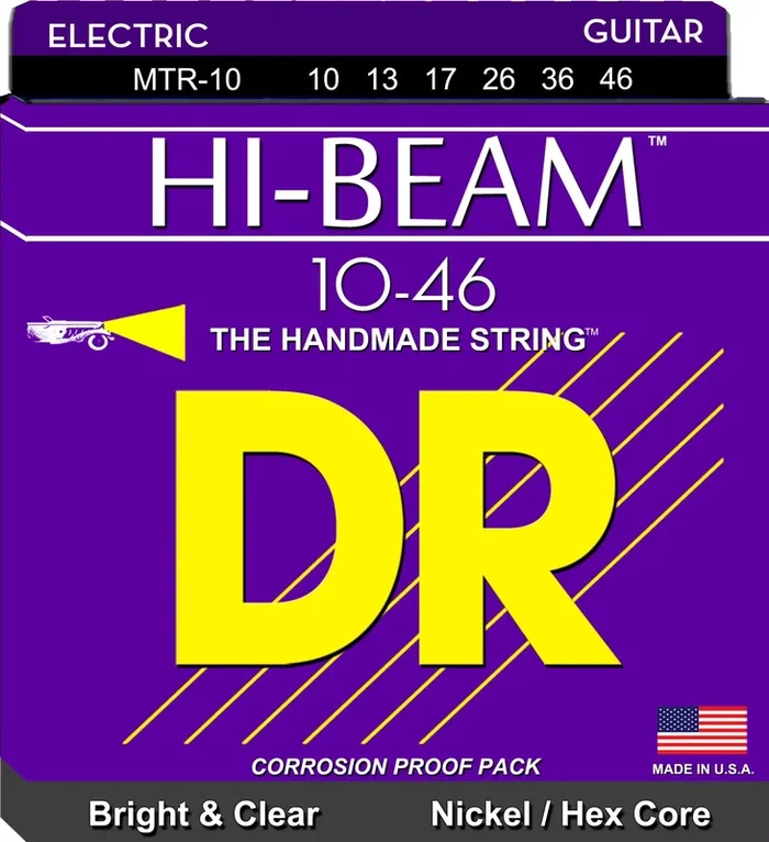 DR Strings MTR-10 Hi-Beam Electric Medium 10-46