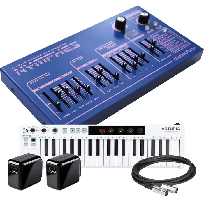Dreadbox Nymphes Desktop Polyphonic Analog Synthesizer CONTROLLER RIG