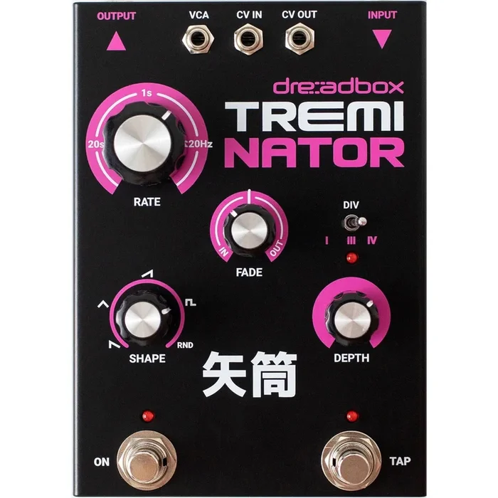 Dreadbox Treminator VCA-Based Tremolo Effects Pedal