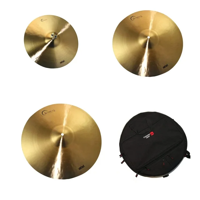 Dream 15/18/22″ Dream Contact Cymbal Set (w/Gator 22″ Backpack Cymbal Bag)
