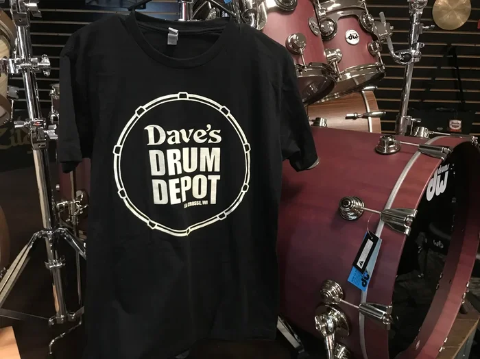 Drum Depot Original T-Shirt – Black