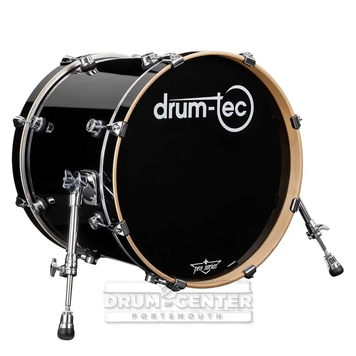 Drum-Tec Pro 3 E-Bass Drum 20×16 Piano Black