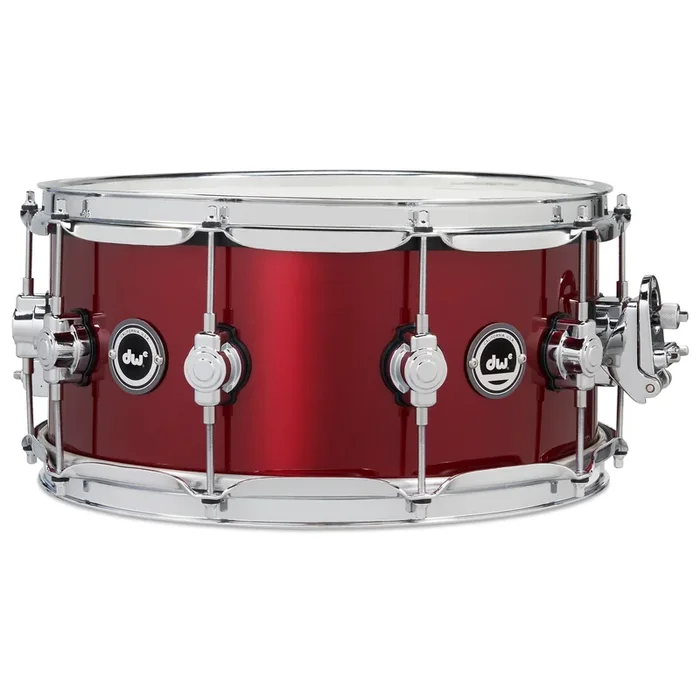 Drum Workshop DWe Snare 6.5×14″ – Black Cherry Metallic