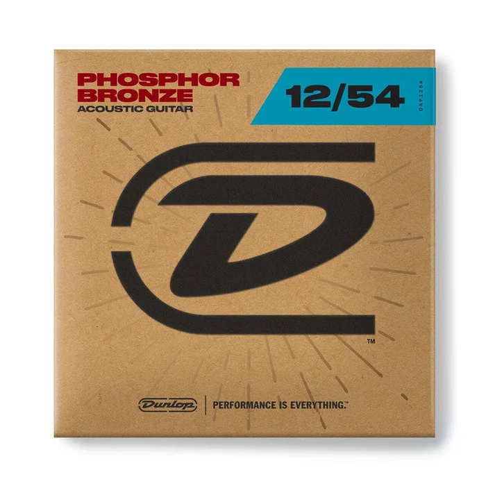 Dunlop 12-54 Phosphor Bronze – Acoustic Guitar Strings