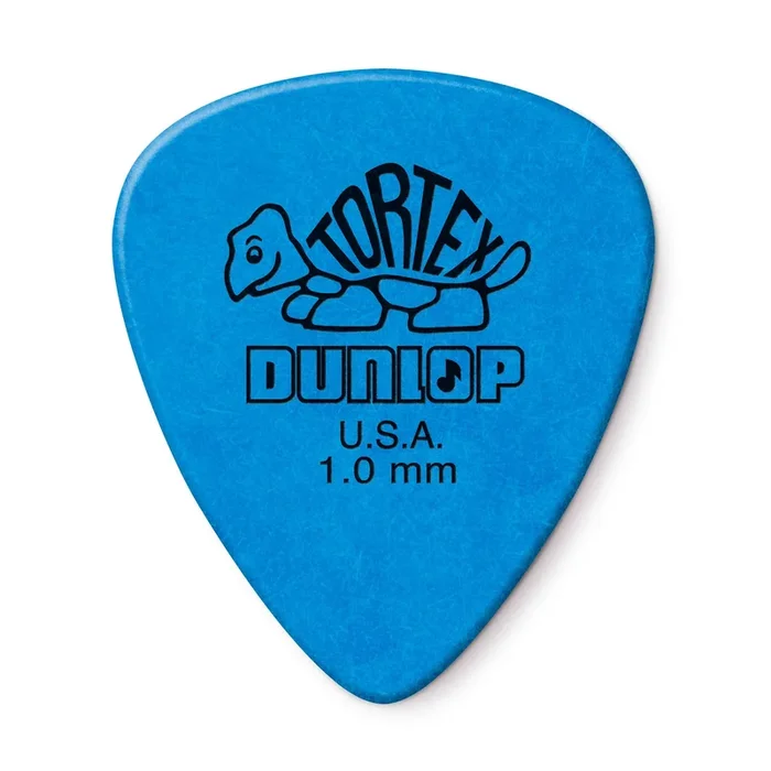 Dunlop – Tortex – 12 pack – 1.0mm – Sharp Blue