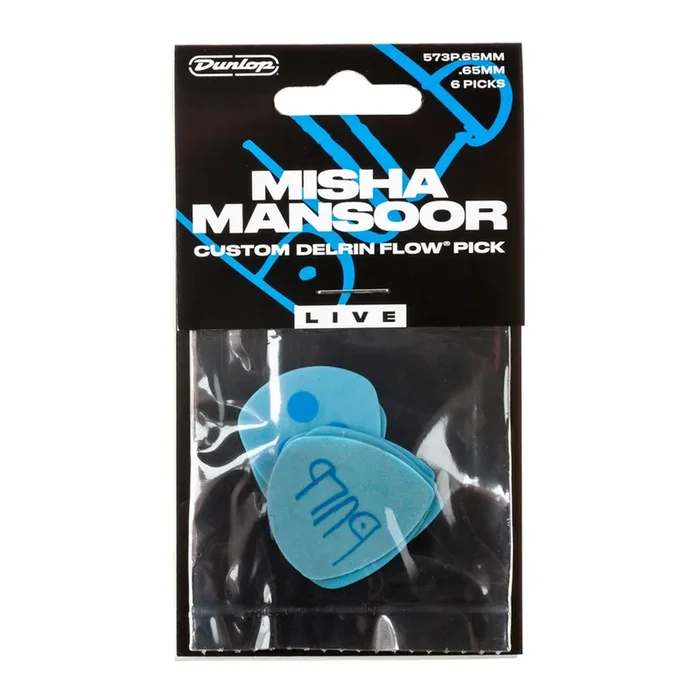 Dunlop Misha Mansoor “Live” .65mm Players Pack