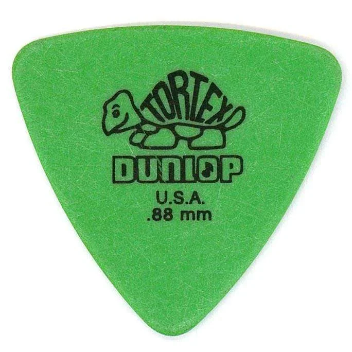 Dunlop Tortex Triangle Guitar Picks .88mm (6)