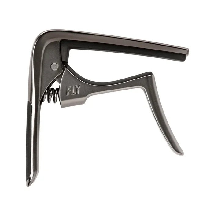 Dunlop Trigger Fly Capo Curved – Gun Metal