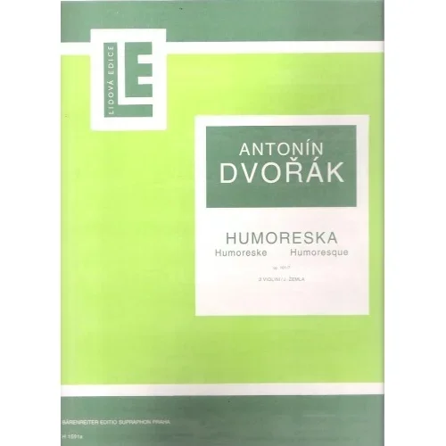 Dvorak, Antonin: Humoresque in G flat Op.101 No. 7 (2 violins) Barenreiter