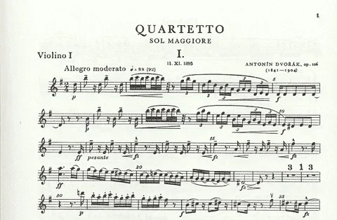 Dvorak, Antonin: String Quartet No. 13 Op.106 G