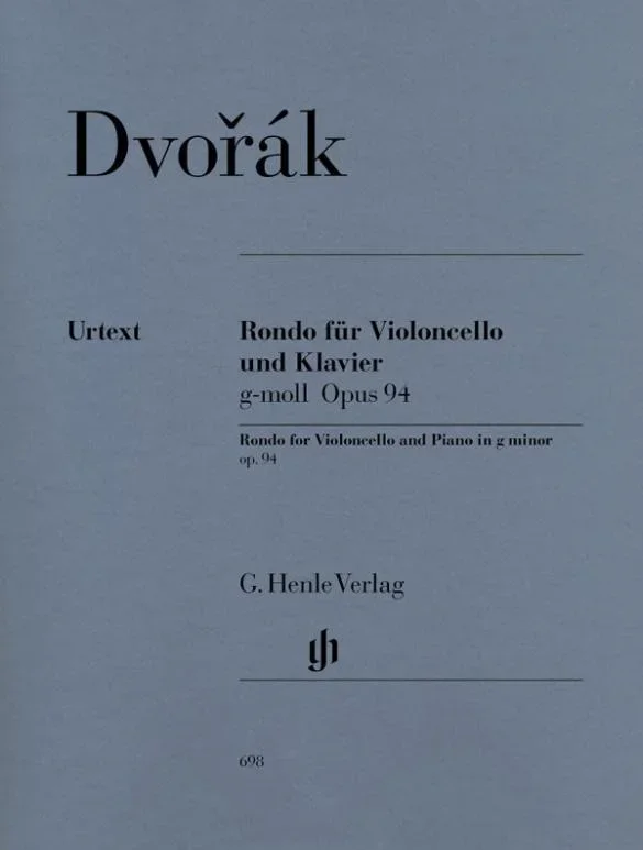 Dvorak, Rondo Op. 94 for Cello and Piano (Henle)