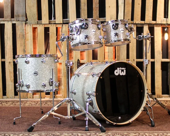 DW Collector’s Maple 333 Broken Glass Drum Set – 22,10,12,16 – SO#1378630