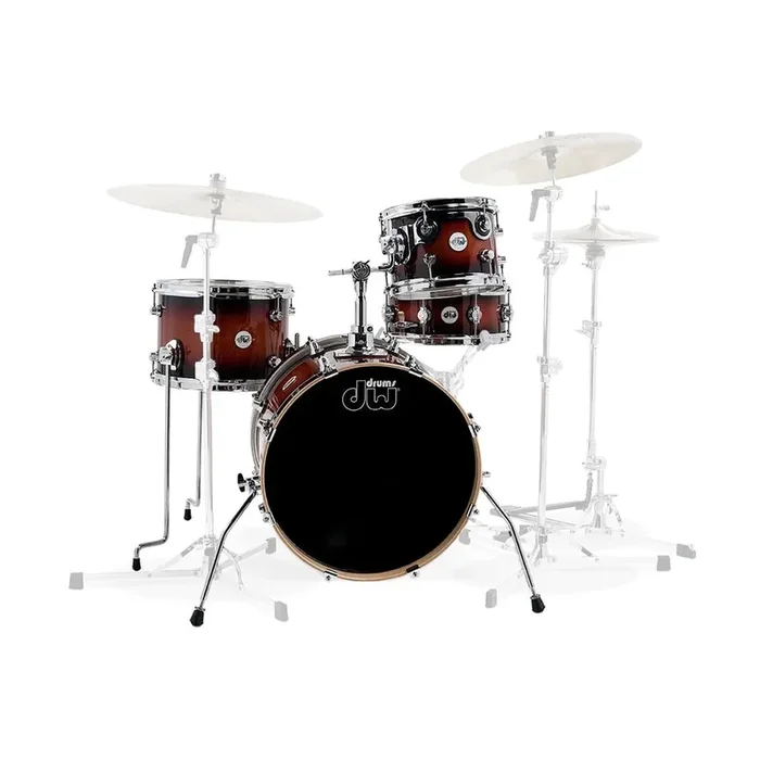 DW Design Series Mini-Pro 4 Piece Shell Pack – Tobacco Burst
