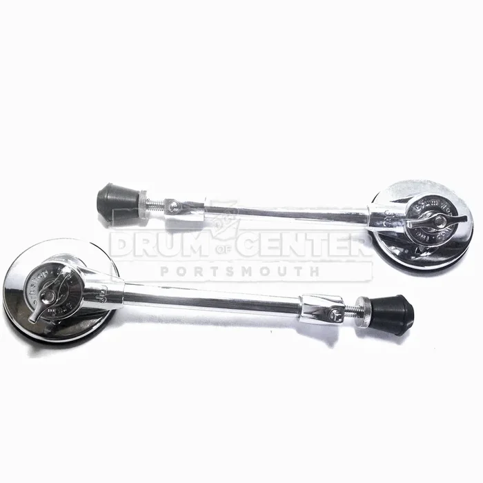 DW DRSP1220CRL Bass Drum Spur Set (Pair) Chrome, Long