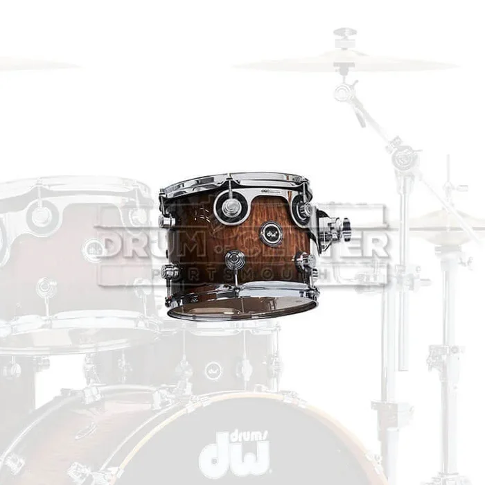 DW DWe Electronic/Acoustic Tom 10×8 Curly Maple Burst