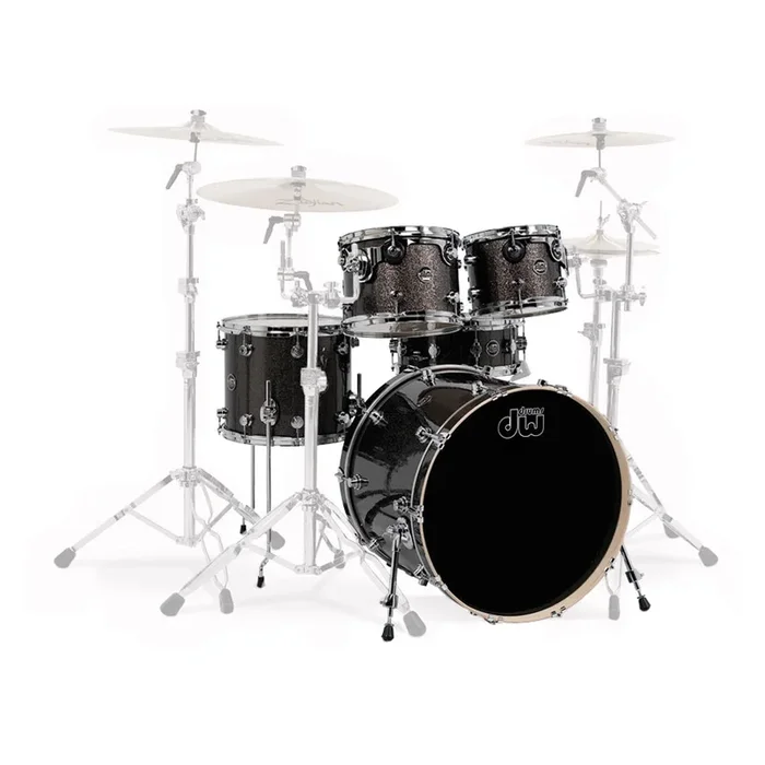 DW Performance Series 5PC 8-Ply Maple Shell Pack – Brillo de Peltre