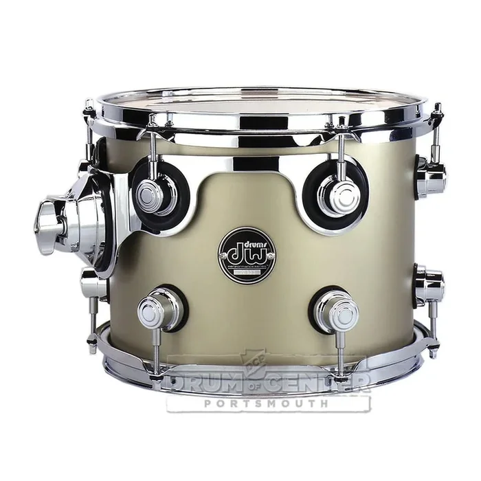 DW Performance Tom 10×8 Hard Satin Gold Mist