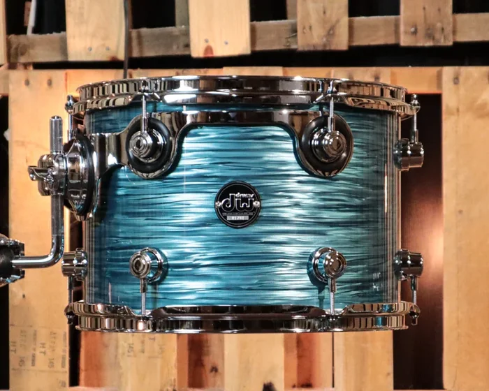 DW Performance Turquoise Oyster Rack Tom – 9×13